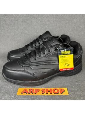 TredSafe Enduropro  MNTR40HY231 Size 11W Men's Black Slip Resistant Work Shoes
